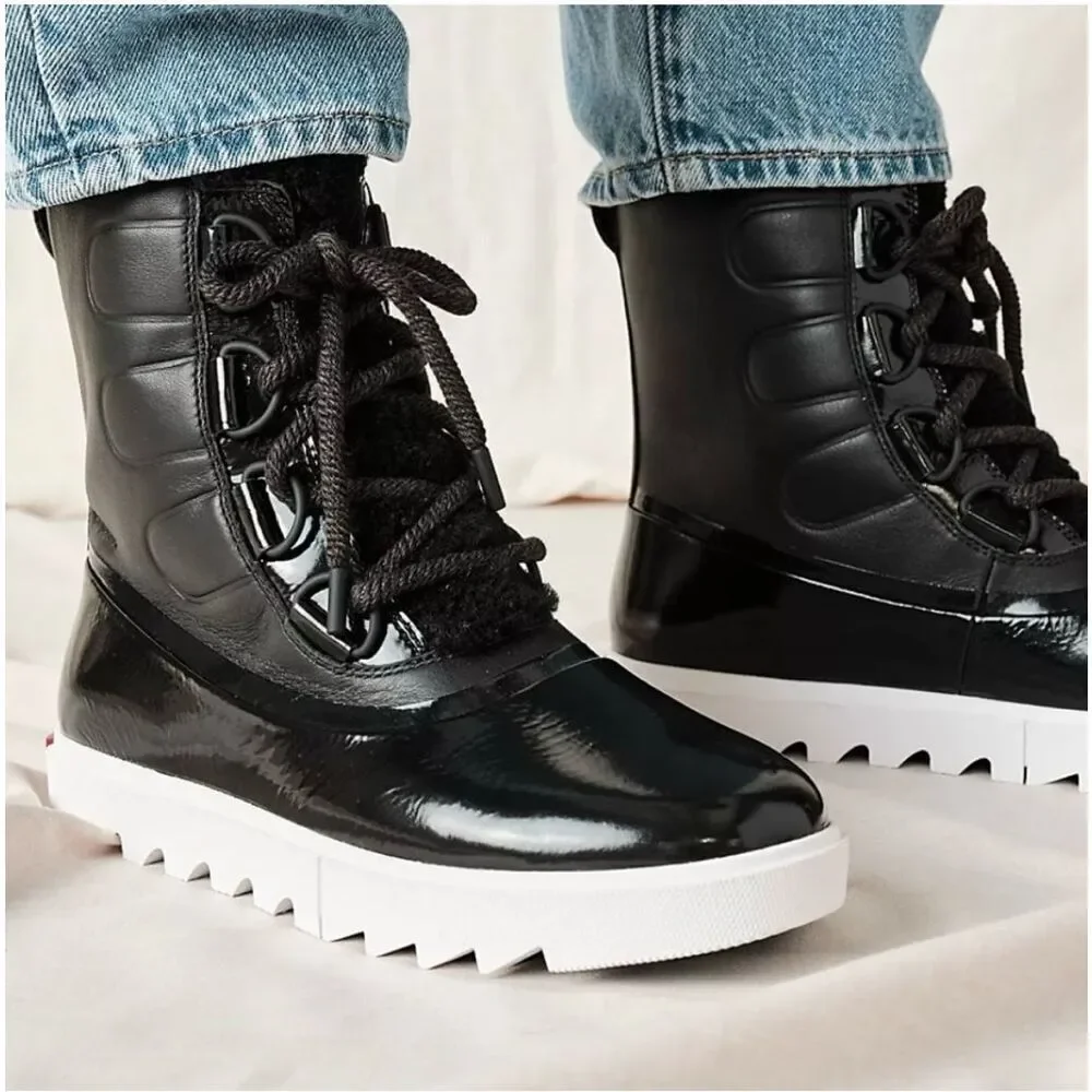Sorel Joan of Arctic Next Lite Genuine Shearling Waterproof Cold Weather Patent